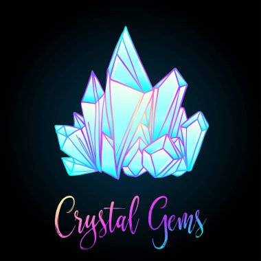 Çizilmiş Kristal mücevher el