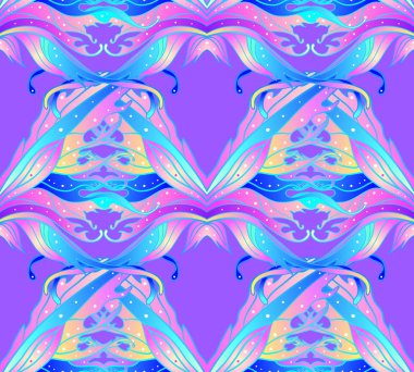 Peri kanatları seamless modeli