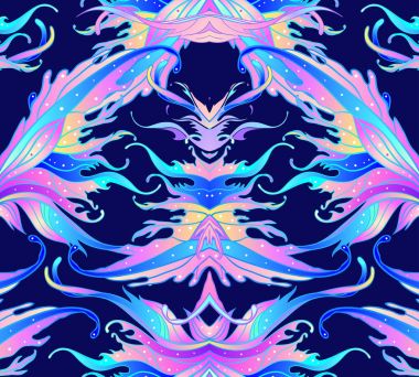 Peri kanatları seamless modeli