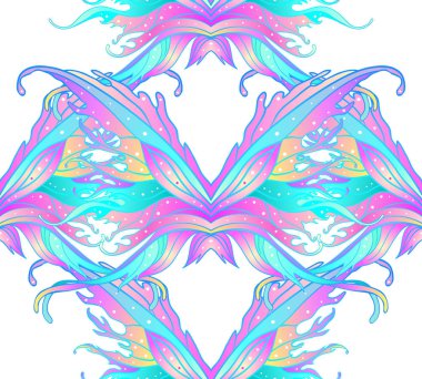 Peri kanatları seamless modeli