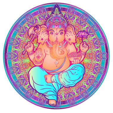 Hindu Lord Ganesha. 
