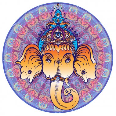 Hindu Lord Ganesha. 