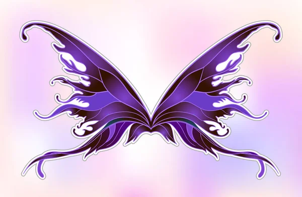 Sihirli peri kanatları çifti 