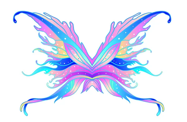 Pair of magical fairy wings — Stock Vector