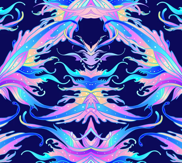 Peri kanatları seamless modeli