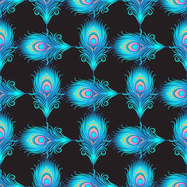 Tavus kuşu seamless modeli