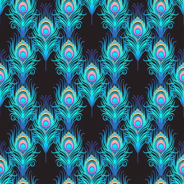 Tavus kuşu seamless modeli