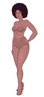 Curvy Women Free Vector Eps Cdr Ai Svg Vector Illustration Graphic Art