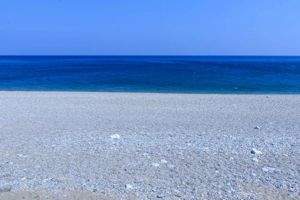 Empty Shore Mediterranean Sea — Stock Photo, Image