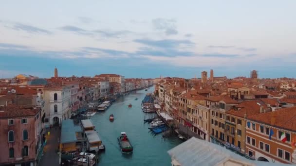 Vista Aérea Venecia Italia — Vídeo de stock