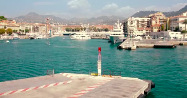 Port of Nice 4k — Stock video