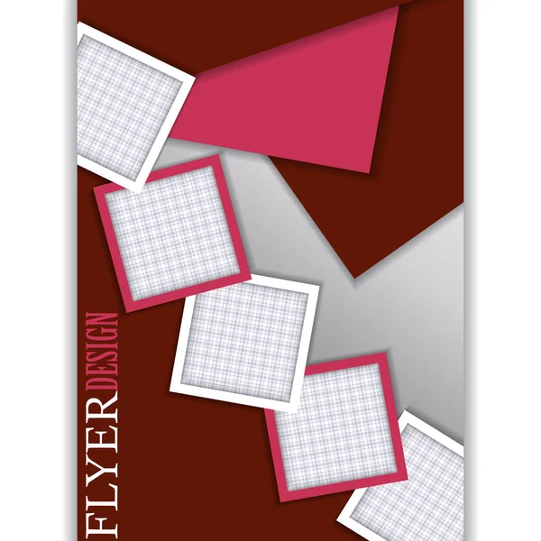 Vector sjabloon folder voor ontwerp — Stockvector