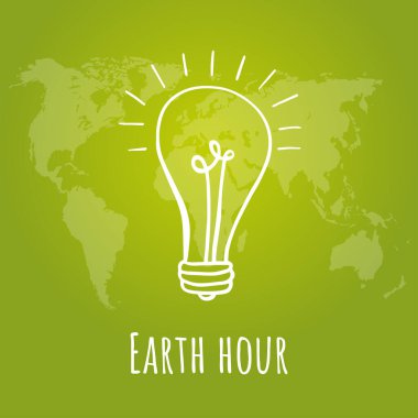 Dünya Saati konsepti. Web pankartı, web ve mobil, bilgi grafikleri için düz tasarım vektör çizimi