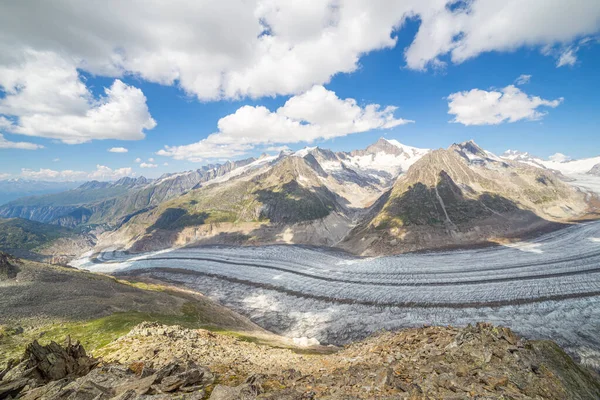 La réduction des glaciers — Photo