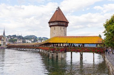 Lucerne ve köprü, İsviçre