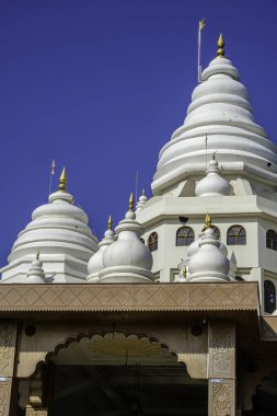 Pune Hindistan yakınlarındaki Dehu 'daki Sant Tukaram Maharaj Gatha Tapınağı..