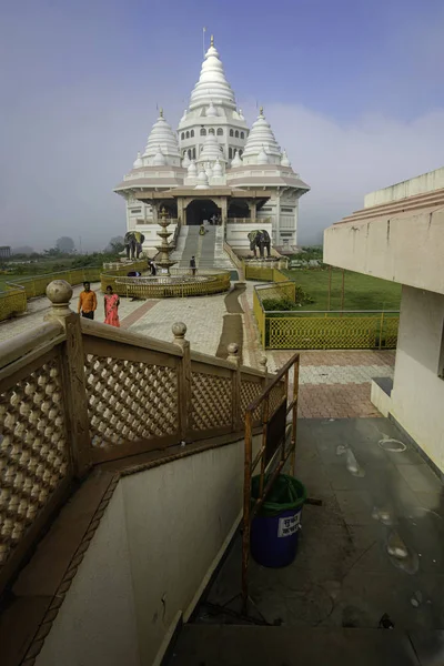 Świątynia Sant Tukaram Maharaj Gatha Dehu Niedaleko Pune India — Zdjęcie stockowe