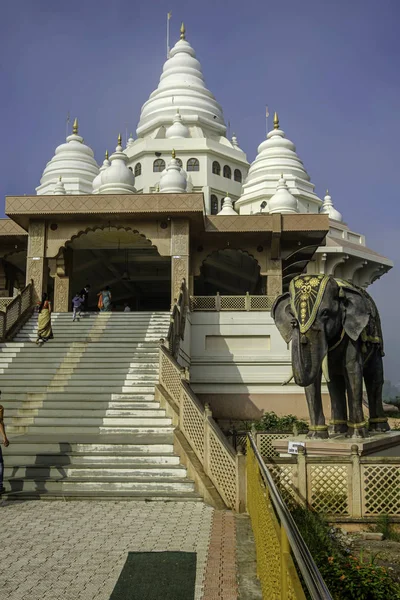 Templo Sant Tukaram Maharaj Gatha Dehu Cerca Pune India —  Fotos de Stock