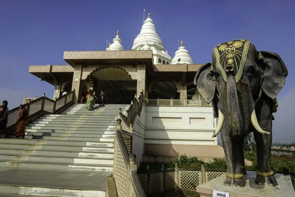 Храм Святого Тукарама Махарадж Гата Деху Поблизу Пуне Індія — стокове фото