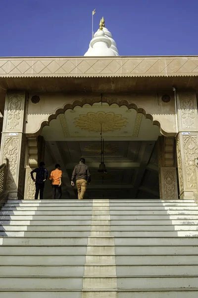 Templo Sant Tukaram Maharaj Gatha Dehu Perto Pune Índia — Fotografia de Stock