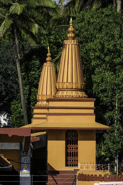 Kleurrijke Tempel Ramdara Bij Pune India — Stockfoto