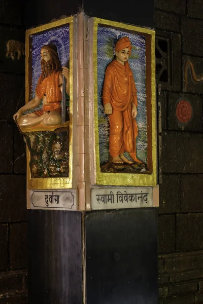 Statue Related Hindu Indian Mythology Folklore Tradition Ramdara Temple Pune — Stock Photo, Image
