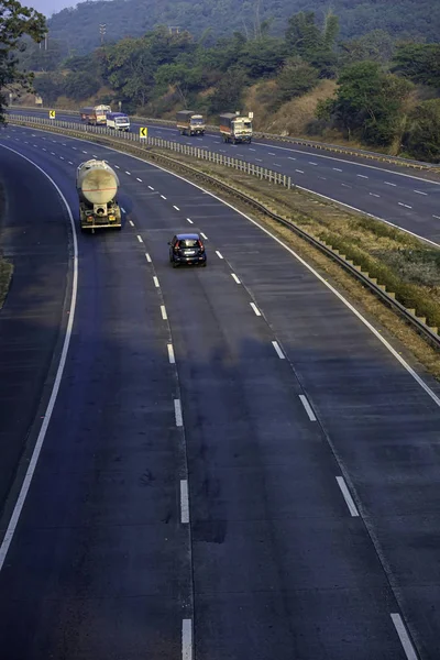 Expressway Mumbai Pune Manhã Cedo Perto Pune Índia Expressway Oficialmente — Fotografia de Stock