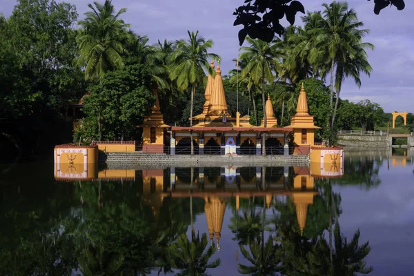 Templo Colorido Ramdara Perto Pune Índia — Fotografia de Stock