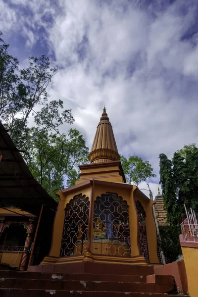 Colourful Temple Ramdara Pune India — Stock Photo, Image