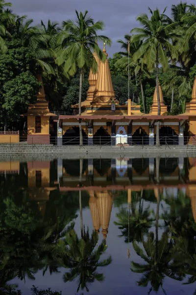 Templo Colorido Ramdara Perto Pune Índia — Fotografia de Stock