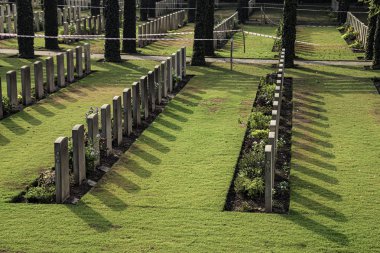 Kirkee savaş mezarlığı ve Pune Hindistan 'daki anıt..