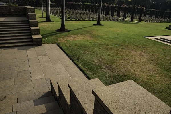 Cementerio Memorial Guerra Kirkee Pune India — Foto de Stock