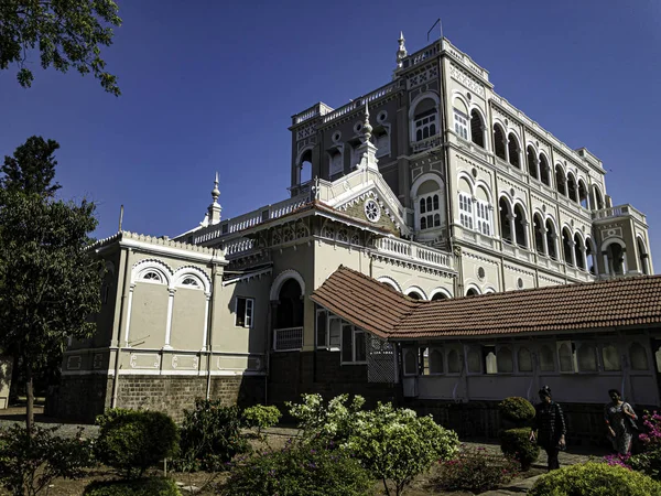 Παλάτι Του Αγά Χαν Στην Πούνε Της Ινδίας Παλάτι Aga — Φωτογραφία Αρχείου