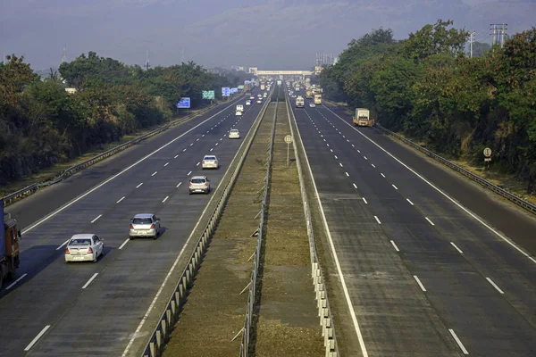 Pune India Yakınlarında Mumbai Pune Otoyolu Nda Otobana Resmen Yashvantrao — Stok fotoğraf