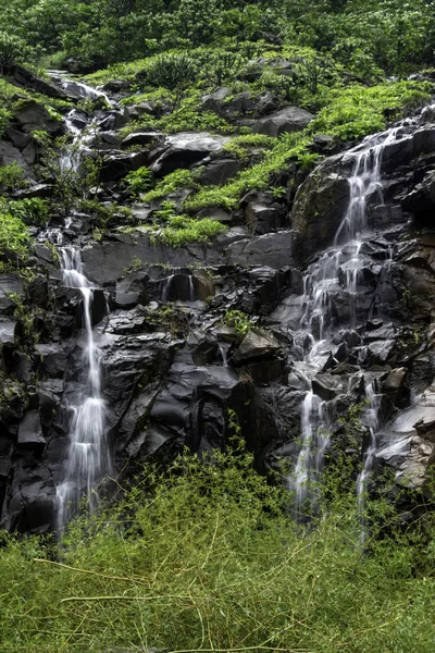 Monsoon Landscape at Tamhini near Pune India. Monsoon is the annual rainy season in India from June to September.