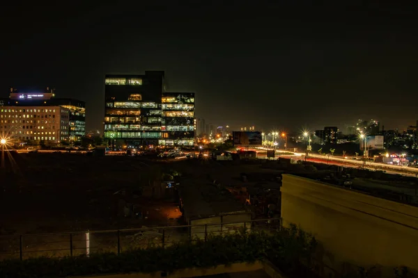 印度浦那的夜景 — 图库照片