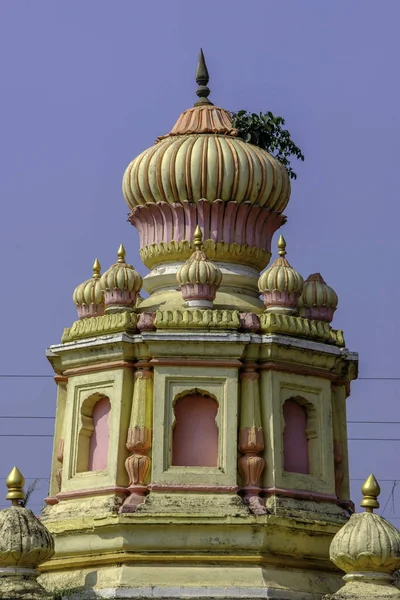 Templo Mahaganpati Wai Cerca Pune India Está Situado Orillas Del — Foto de Stock