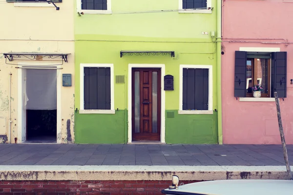 Burano island, Venice, Italy — Stock Photo, Image