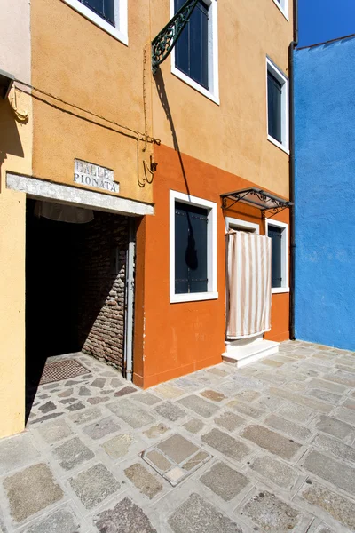 Insel Burano, Venedig, Italien — Stockfoto