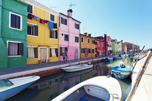 Île de Burano, Venise, Italie — Photo