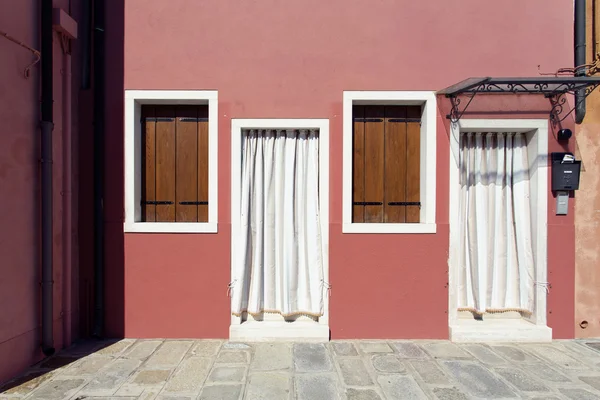 Burano island, venice, italia — Foto de Stock