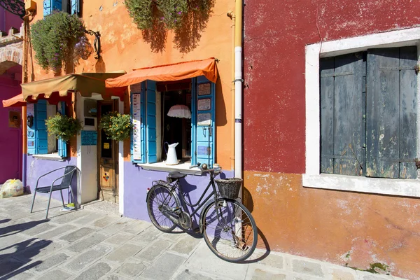 Burano island, Venice, Italy — Stock Photo, Image