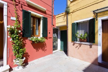 Burano Adası, Venedik, İtalya