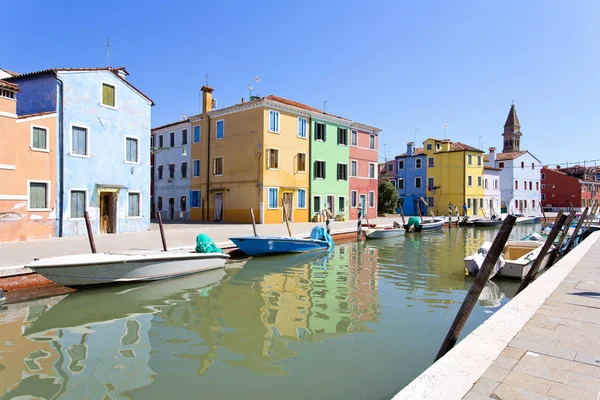 Burano Island, Veneza, Itália — Fotografia de Stock