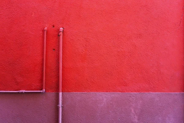 Textured background, old brick wall pattern in Burano — Stock Photo, Image