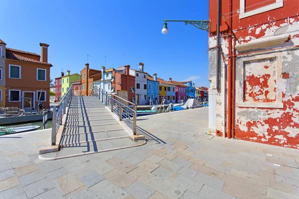 Burano Island, Veneza, Itália — Fotografia de Stock