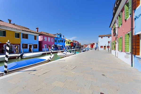 Burano Island, Veneza, Itália — Fotografia de Stock