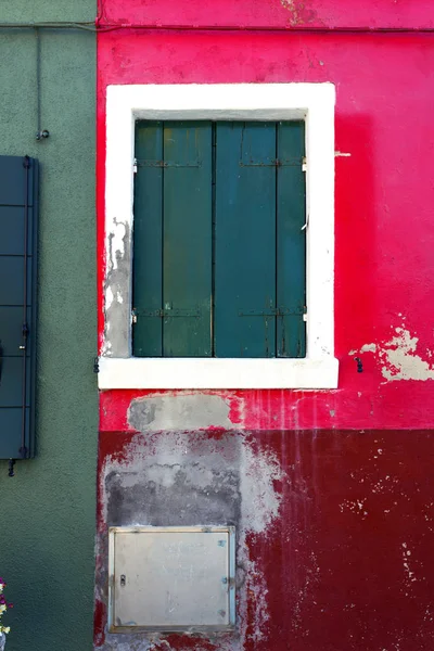 Insel Burano, Venedig, Italien — Stockfoto