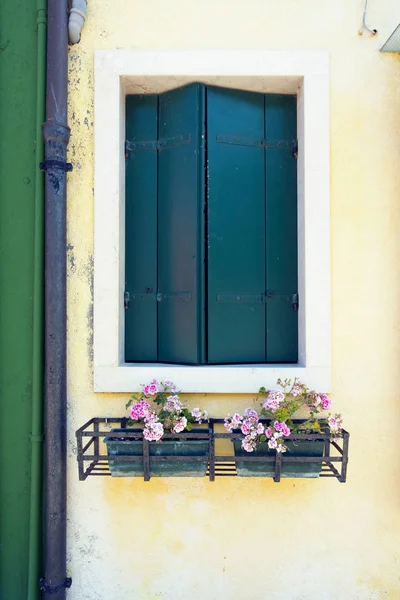 Burano Island, Veneza, Itália — Fotografia de Stock