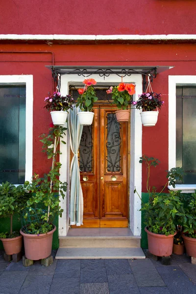 Burano Island, Veneza, Itália — Fotografia de Stock